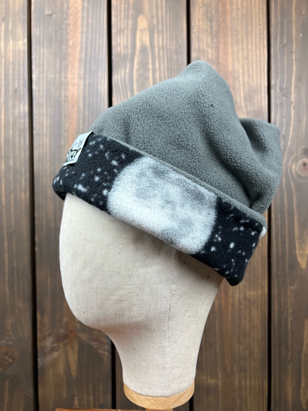 Custom STZY 4 point reversible beanie